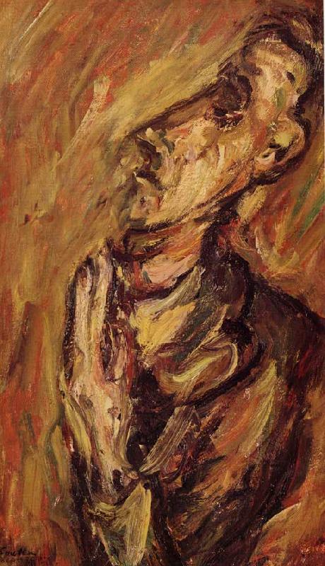 Chaim Soutine The Man in Prayer